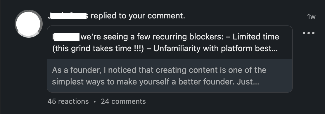Engaged Post Example 2